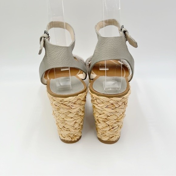Splendid Women's Marlene Gray Espadrille Platform Wedges Sandals Size 6.5 NEW - Picture 8 of 15